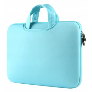 TORBA DO LAPTOPA Apple MacBook Air 15.3" 2025 Apple M4 TECZKA POKROWIEC Z UCHWYTEM LEKKA POJEMNA - Niebieski