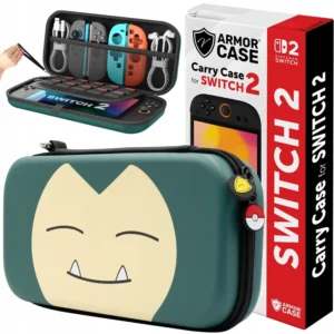 ETUI FUTERAŁ CASE WZMOCNIONY do konsoli Nintendo Switch 2 - Snorlax