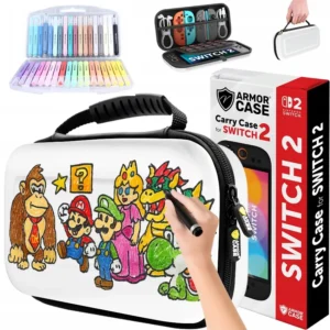 Etui futerał do kolorowania DIY do konsoli Nintendo Switch 2 do malowania