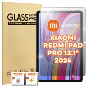 Szkło hartowane 9H do Xiaomi Redmi Pad PRO 12.1″ 5G 2024 24074RPD2G 24074RPD2I 24074RPD2C