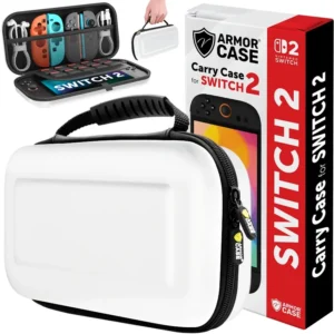 ETUI FUTERAŁ CASE WZMOCNIONY DO KONSOLI NINTENDO SWITCH 2 - Biały