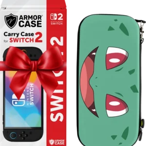 ETUI FUTERAŁ CASE WZMOCNIONY DO KONSOLI NINTENDO SWITCH 2 SNORLAX - Bulbasaur