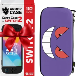 ETUI FUTERAŁ CASE WZMOCNIONY DO KONSOLI NINTENDO SWITCH 2 SNORLAX - Gengar