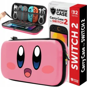 ETUI FUTERAŁ CASE WZMOCNIONY DO KONSOLI NINTENDO SWITCH 2 MARIO ZELDA KIRBY - Kirby